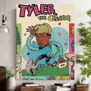 Tyler, The Creator Album Canvas Print Pop Style Wall Art